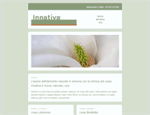 Tablet Screenshot of innativa.it